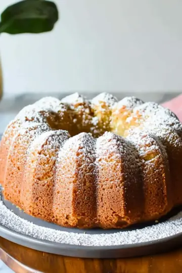 2 ingredient cake with soda in baking pan