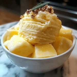 Pineapple Ice Cream