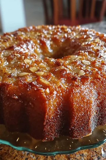 Pecan Zucchini Bundt Cake