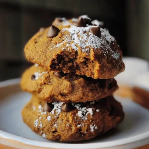 Healthy Pumpkin Cookies