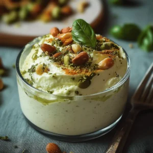 Low-Carb Pistachio Cheesecake Fluff