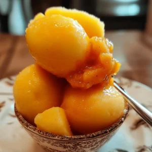 Peach Sorbet