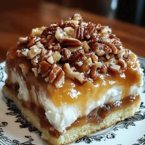 Butter Pecan Praline Poke Cake