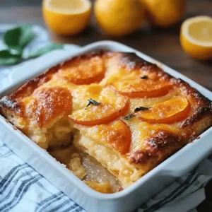 Peach Dump Cake