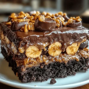 Reese’s Peanut Butter Earthquake Cake