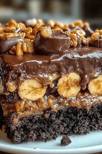 Reese’s Peanut Butter Earthquake Cake