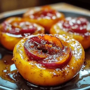 Honey Roasted Peaches