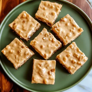 Peanut Butter Oatmeal Bars