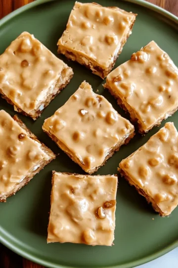 Peanut Butter Oatmeal Bars