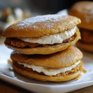 Pumpkin Whoopie Pies