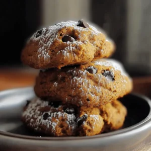 Healthy Pumpkin Cookies