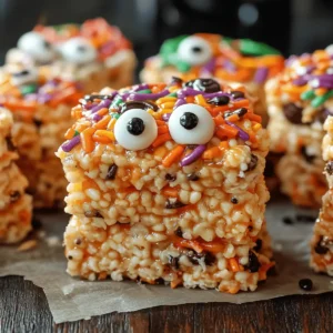 Halloween Rice Krispie Treats