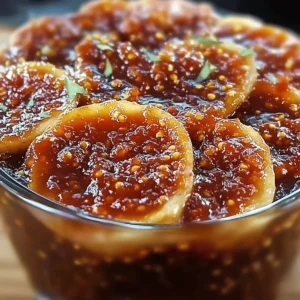 Fresh Fig Jam with Lemon Zest