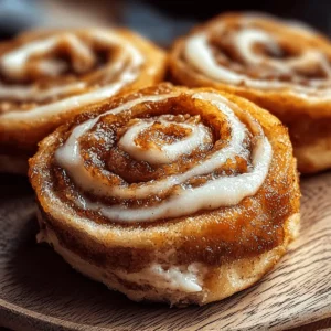 Crispy Keto Cinnamon Cream Cheese Roll Ups