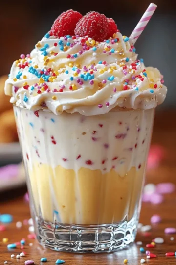 Cake Batter Milkshake