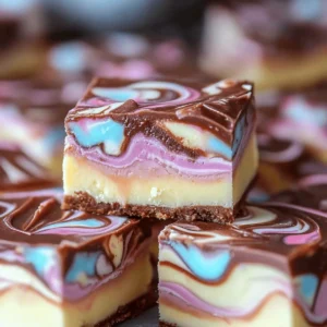 Marshmallow Swirl Fudge