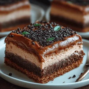 Chocolate Mousse Brownies