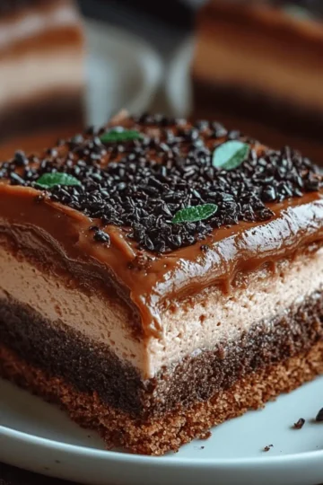 Chocolate Mousse Brownies