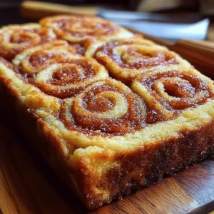 Cinnamon Roll Cake