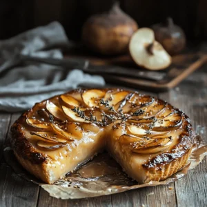 Cardamom Pear Galette