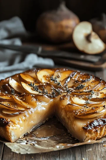 Cardamom Pear Galette