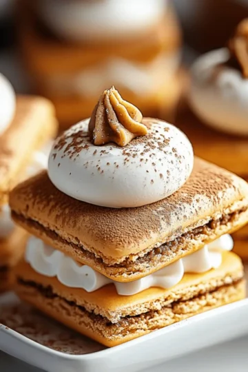 Pumpkin Pie Macarons