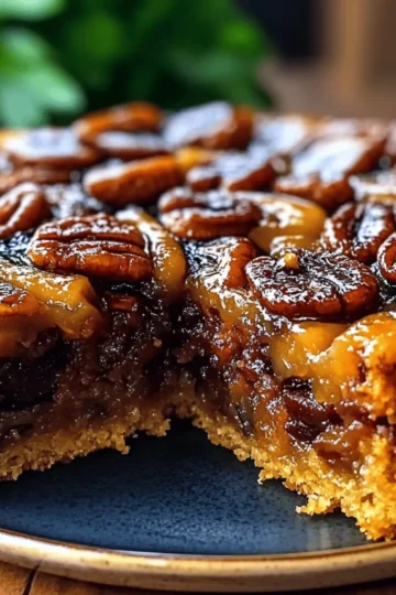 Pecan Upside Down Cake