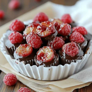 Chocolate Raspberry Bites