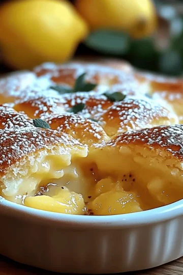 Lemon Cobbler