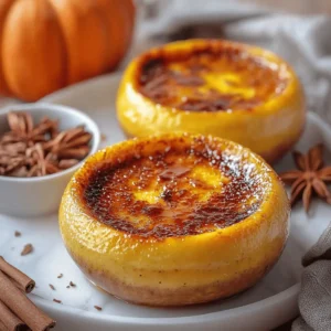 Pumpkin Spice Crème Brûlée