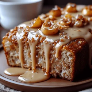 Salted Caramel Banana Bread