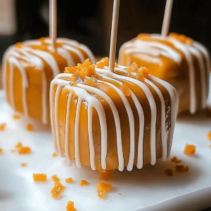 Orange Cream Cake Pops
