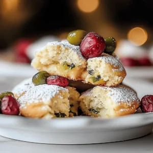 Crispy Tea Cookies with Cranberries and Pistachios
