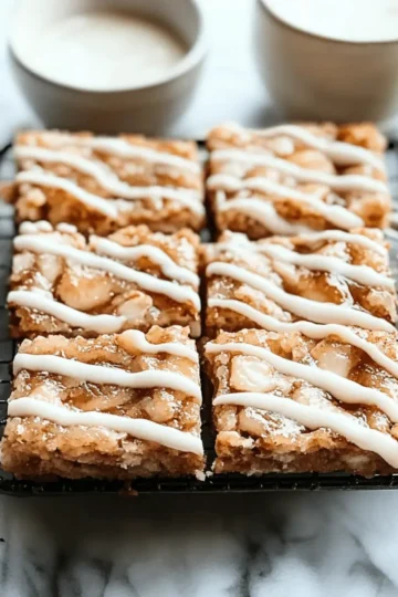Cinnamon Roll Blondies