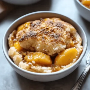Peach Cobbler