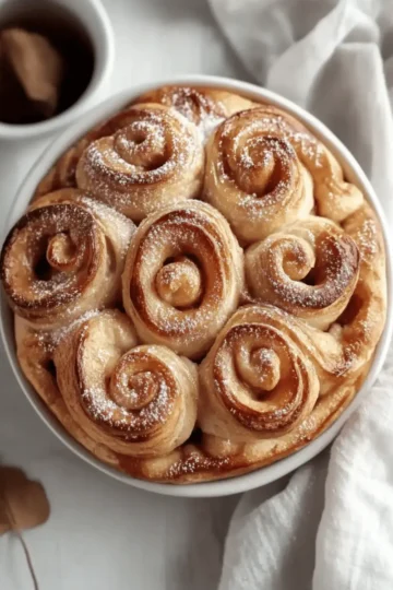Cinnamon Roll Apple Cobbler
