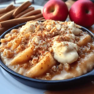 Sweet Cinnamon Apple Crisp