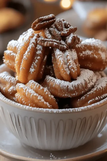 Nutty Churro Bites with Nutella