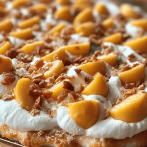 Millionaire Peach Salad