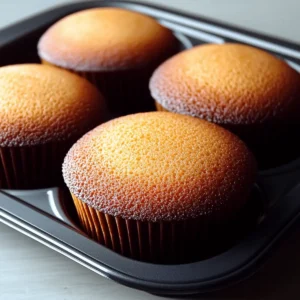 Vanilla Chiffon Cupcake