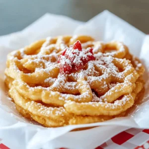 Funnel Cake with Pancake Mix