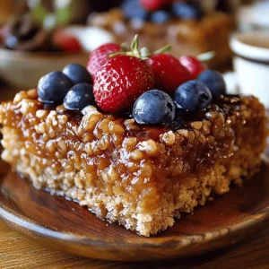 Lazy Day Oatmeal Cake