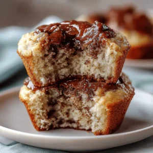 Nutella Banana Muffins