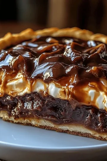 Hot Fudge Pie