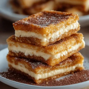 Churro Cheesecake Bars