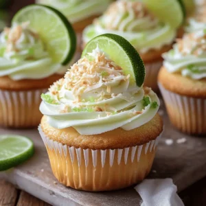 Coconut Lime Cupcakes