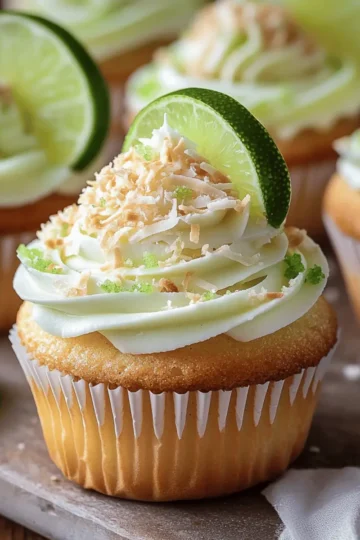 Coconut Lime Cupcakes