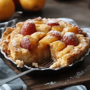 Southern Peach Cobbler