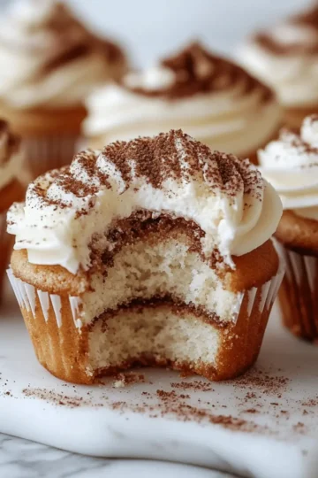 Tiramisu Cupcakes