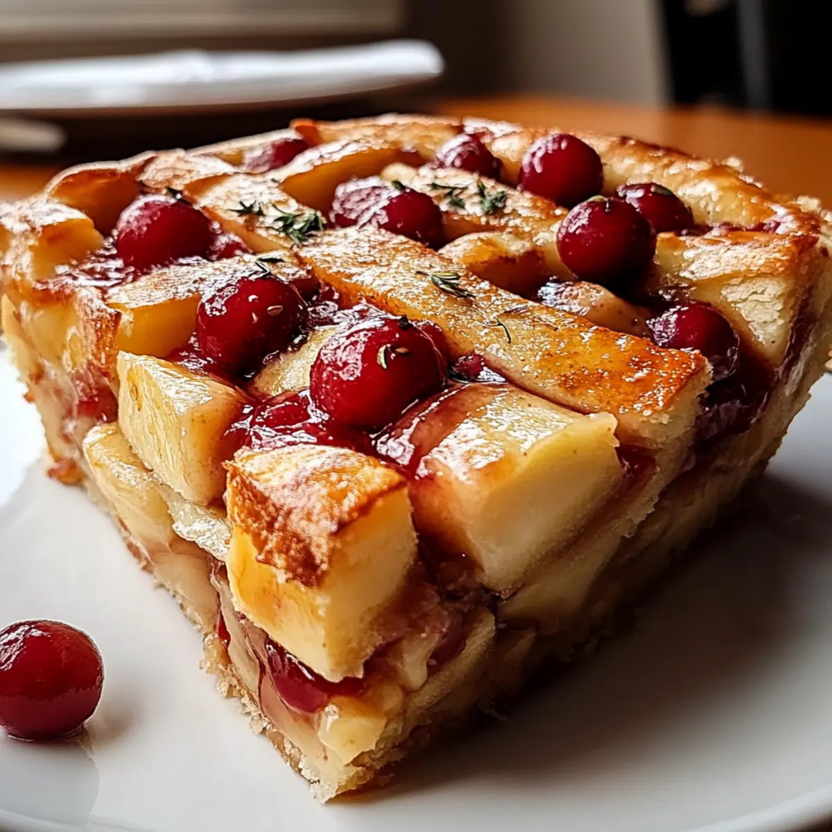 Apple Cranberry Holiday Pie